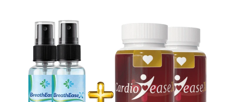 6-bottle BreathEaseX and CardioEaseX bundle